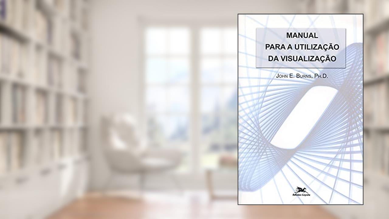 Capa de Manual para a utilização da visualização, do autor John E. Burns