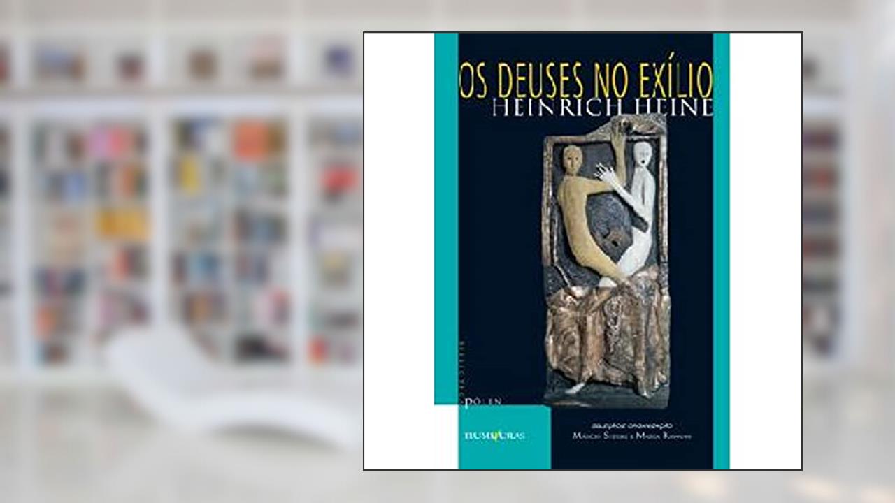 Capa de Os deuses no exílio, do autor Heinrich Heine