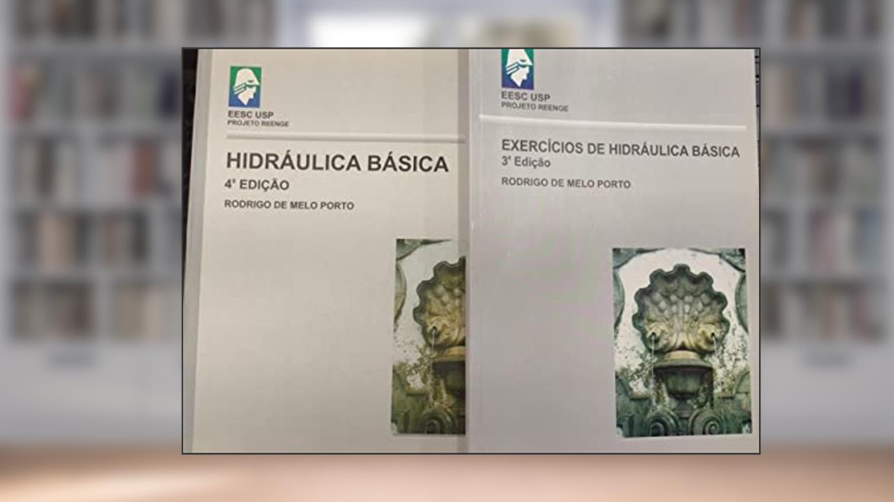 Capa de Hidráulica Básica, do autor Rodrigo de Melo Porto
