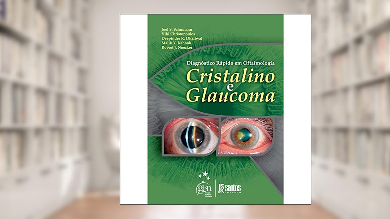 Capa de Cristalino E Glaucoma, do autor Schuman