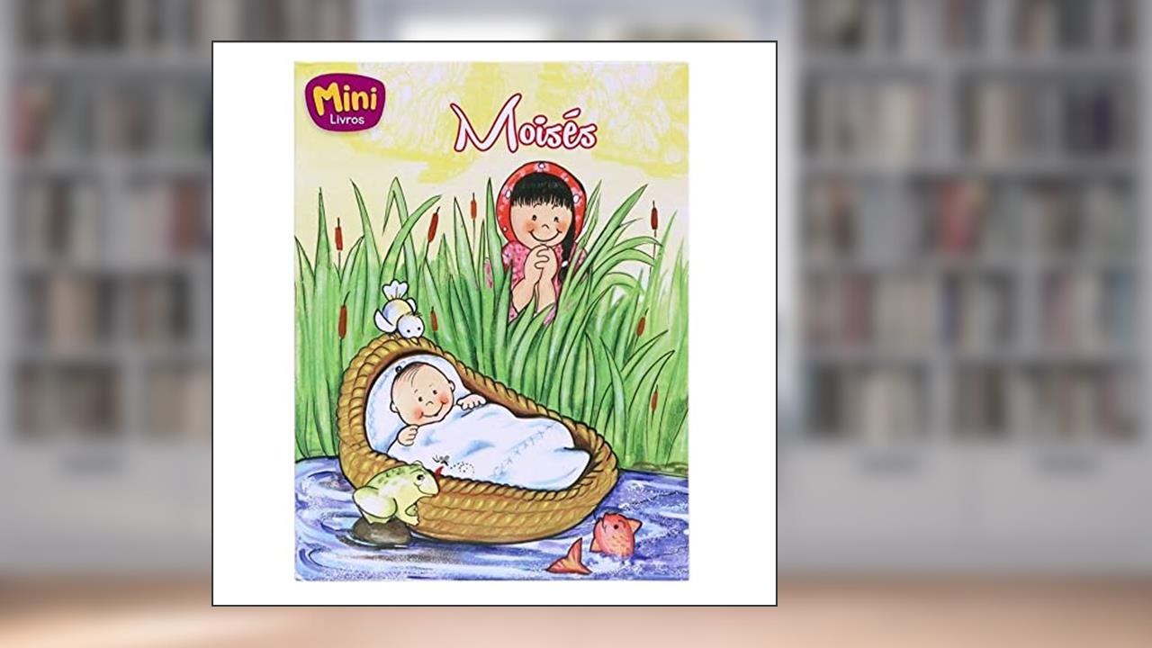 Capa de Moises - Coleção Mini-Bíblicos, do autor Cristina Marques