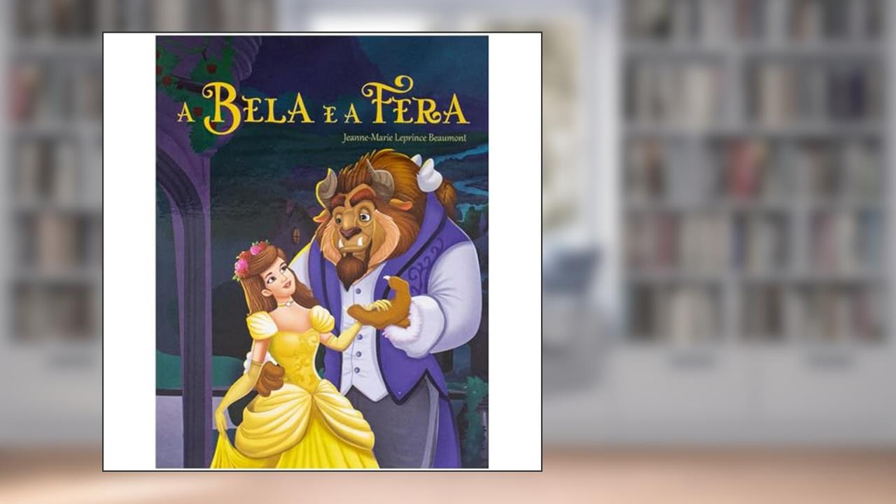Capa de Mini - Princesas: Bela e a Fera, A, do autor CRISTINA MARQUES