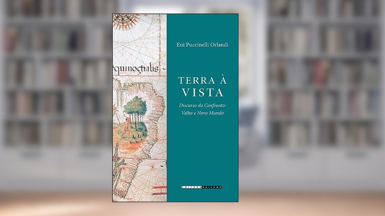 Capa de Terra à vista: Discurso do Confronto - Velho e Novo Mundo, do autor Eni Puccinelli Orlandi
