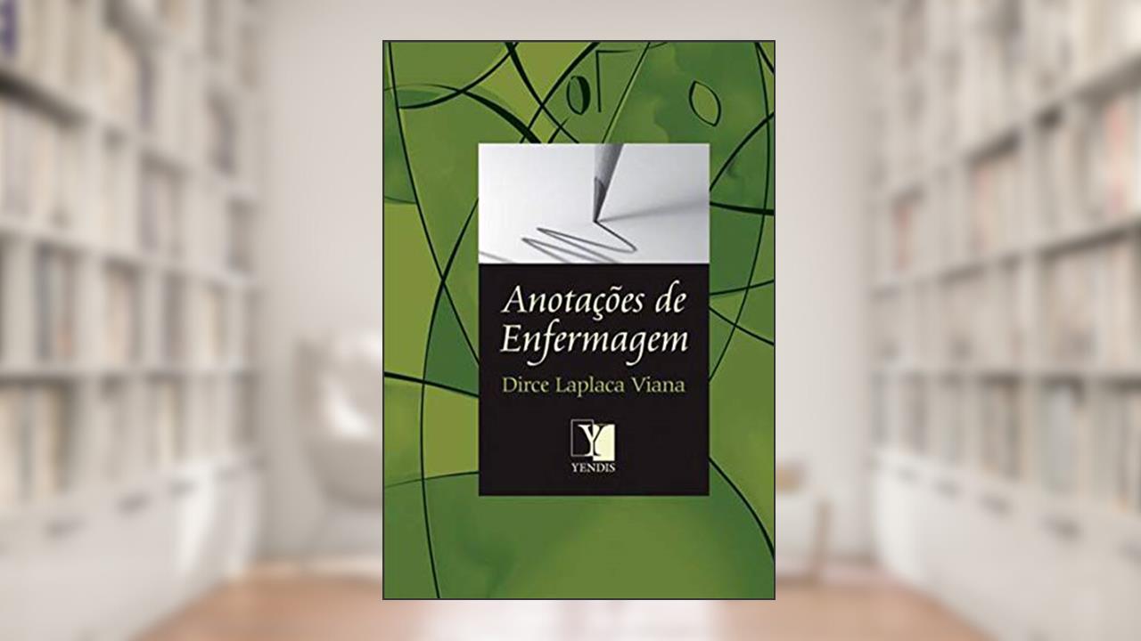 Capa de Anotações de Enfermagem, do autor Dirce Laplaca Viana