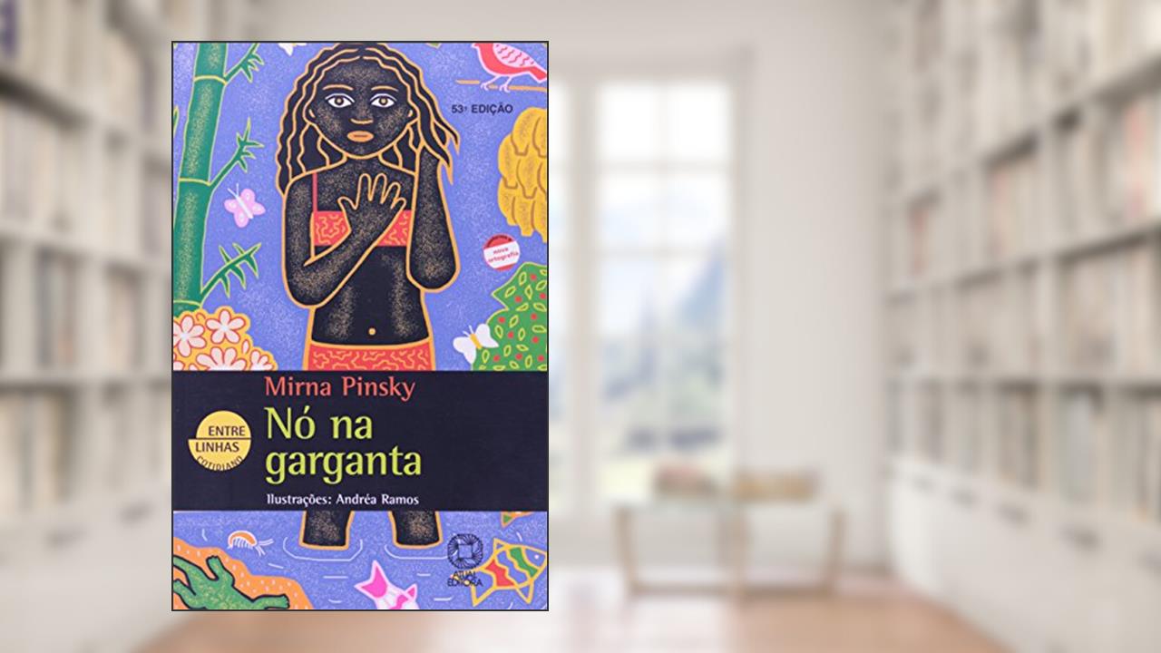 Capa de Nó na garganta, do autor Mirna Pinsky