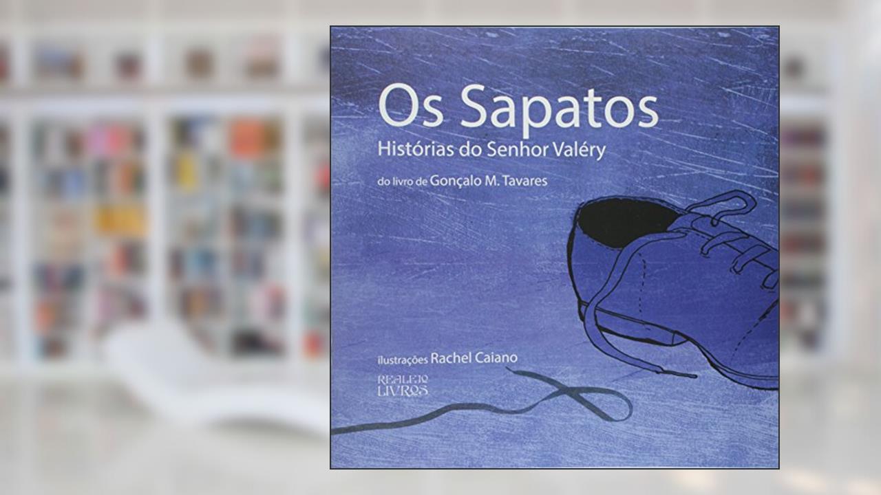 Capa de Os Sapatos - Historias Do Senhor Valery, do autor Tavares  Gonçalo M