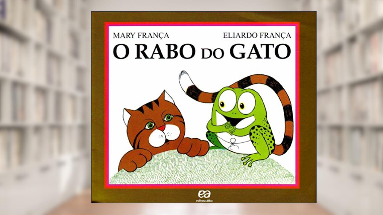 Capa de O Rabo do Gato - Coleção Gato e Rato, do autor Mary França