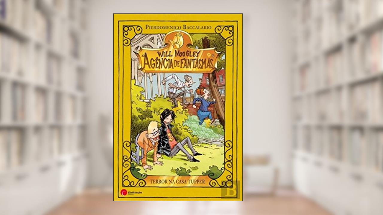 Capa de Terror na Casa Tupper Pierdomenico Baccalario, do autor Pierdomenico Baccalario