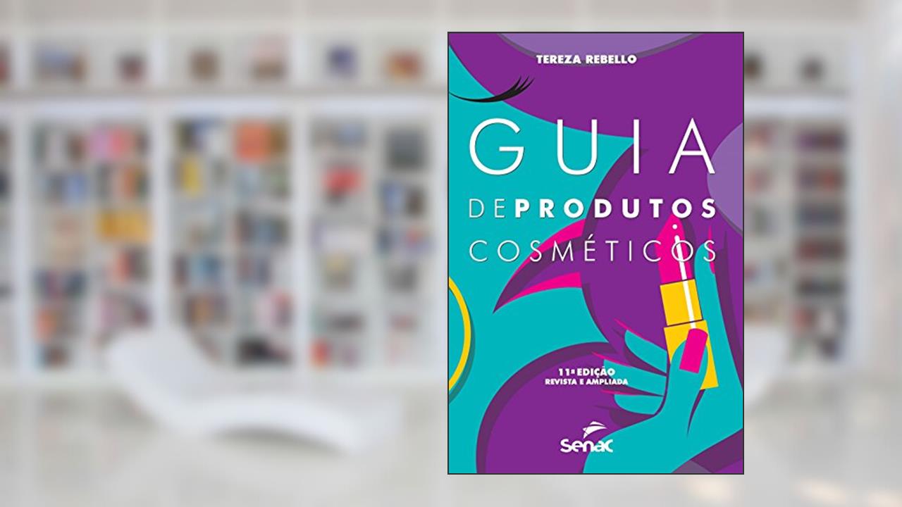 Capa de Guia de Produtos Cosméticos, do autor Tereza Rebello
