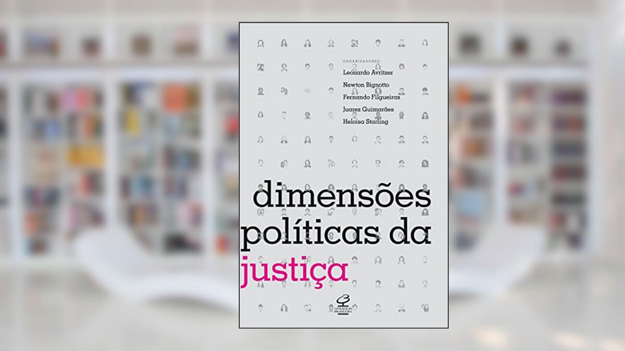 Capa de Dimensões políticas da justiça, do autor Fernando de Barros Filgueiras