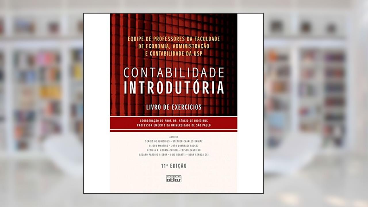 Capa de Contabilidade Introdutória (Livro De Exercícios), do autor Equipe De Professores (Fea Usp)