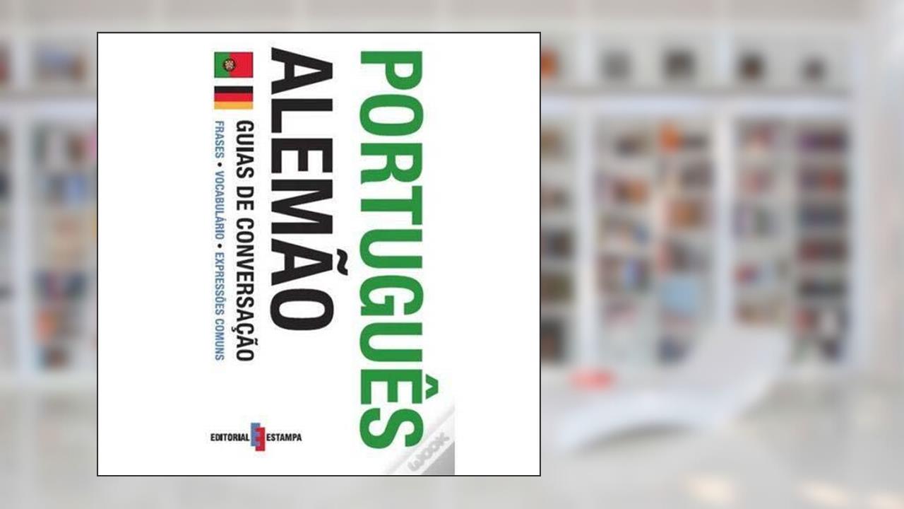 Capa de PORTUGUES ALEMAO GUIA DE CONVERSACAO, do autor ESTAMPA