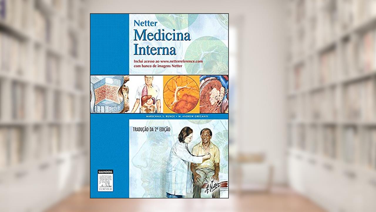 Capa de Netter. Medicina Interna, do autor Marschall S. Runge