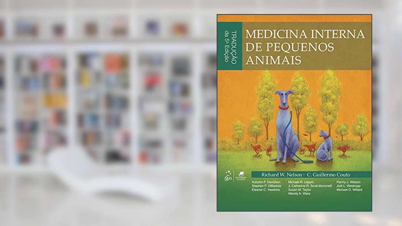 Capa de Medicina Interna de Pequenos Animais, do autor Richard Richard Nelson