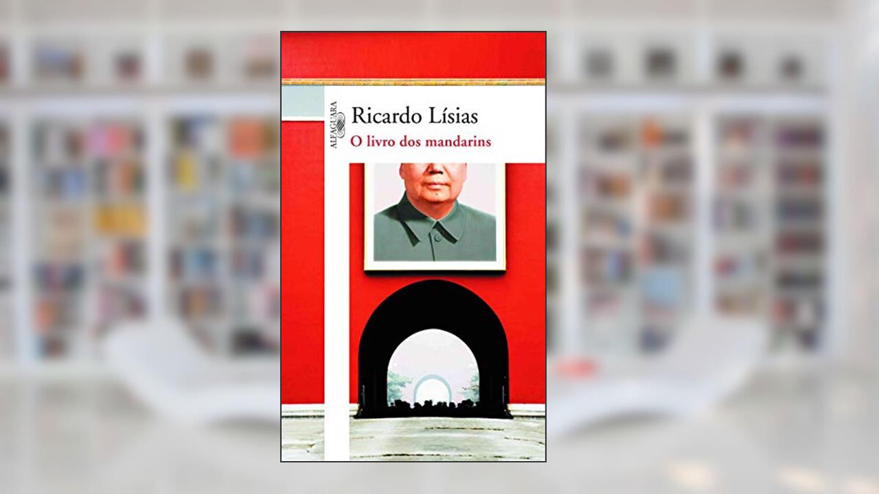 Capa de O livro dos mandarins, do autor Ricardo Lísias
