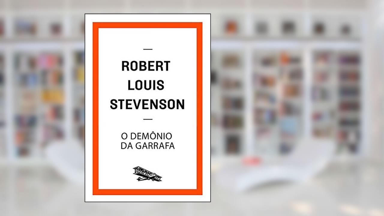 Capa de O demônio da garrafa (Contém um Conto), do autor Robert Louis Stevenson