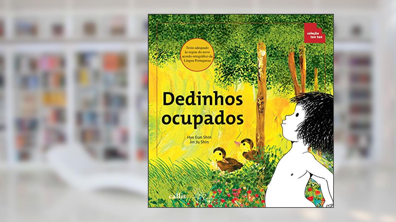 Capa de Dedinhos Ocupados - Contagem - Coleção Tan Tan, do autor Hye Eun Shin