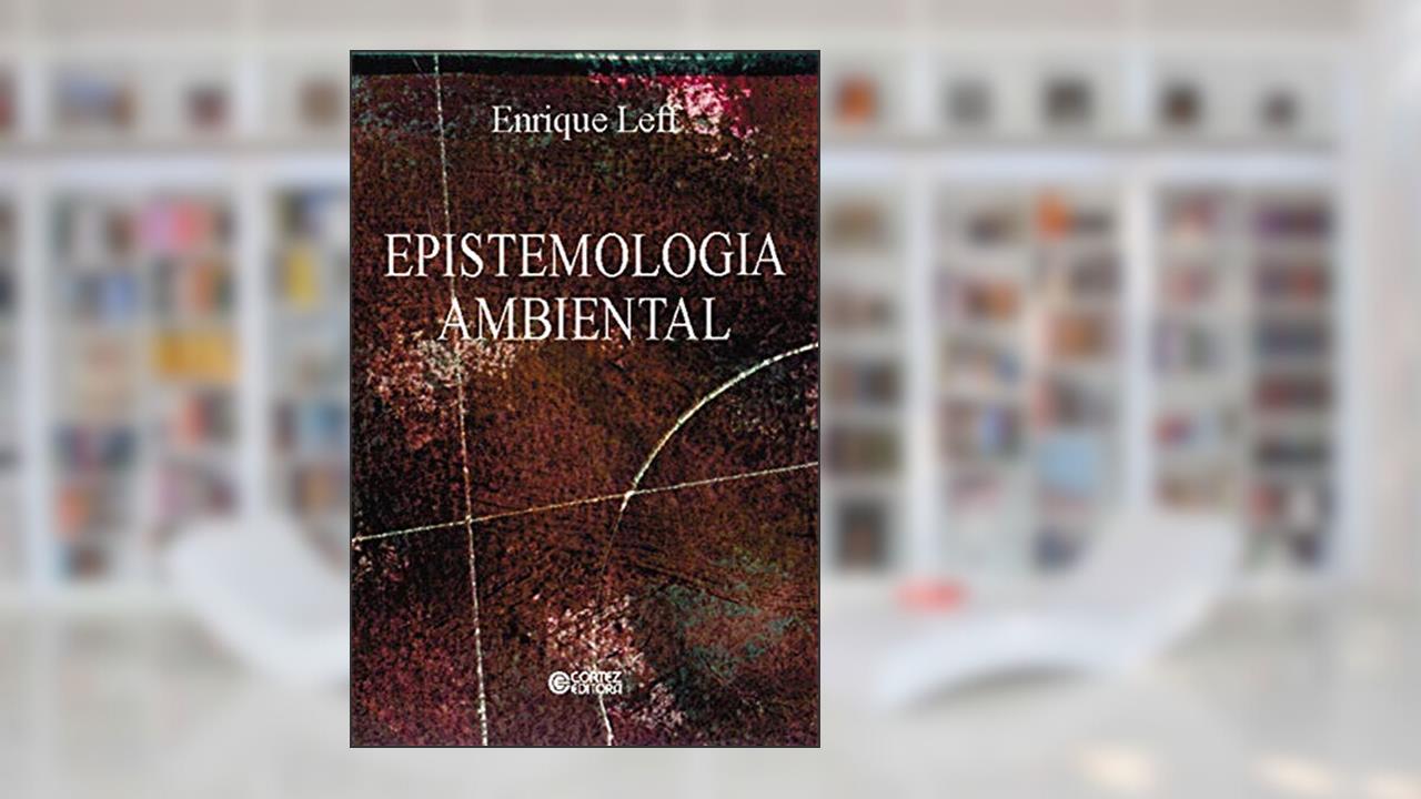 Capa de Epistemologia ambiental, do autor Enrique Leff