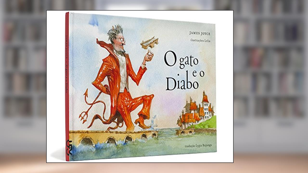 Capa de O Gato e o Diabo - Coleção Dedinho de Prosa, do autor James Joyce