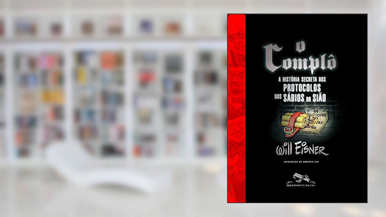 Capa de O complô, do autor Will Eisner