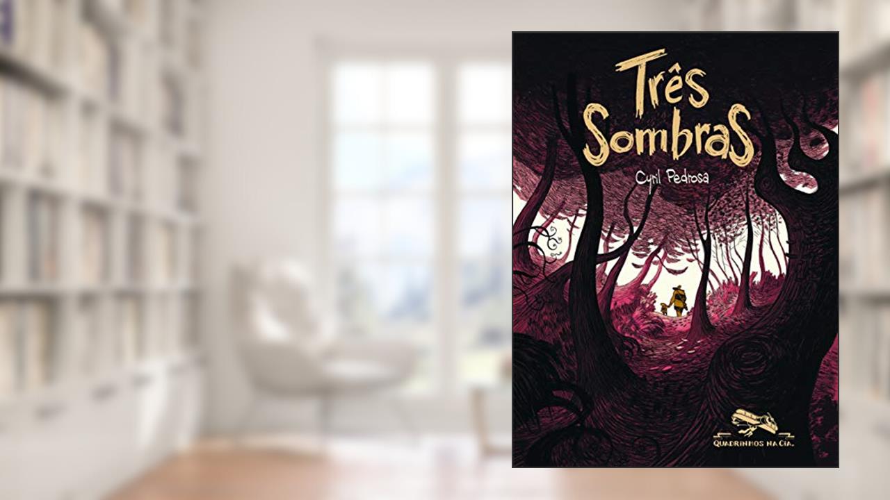 Capa de Três sombras, do autor Cyril Pedrosa