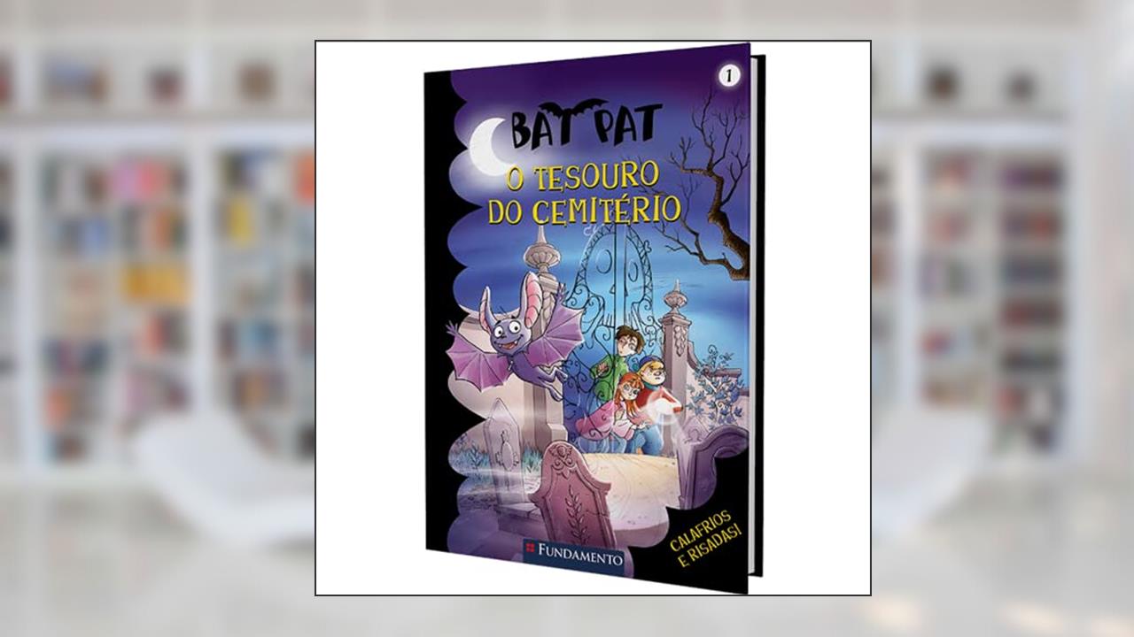 Capa de Bat Pat. O Tesouro do Cemitério - Volume 1, do autor Roberto Pavanello
