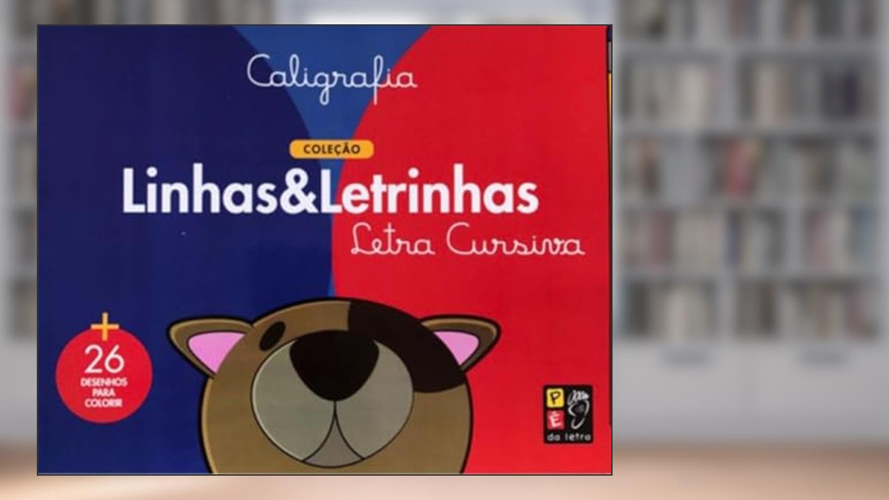 Capa de Caligrafia Letra Cursiva, do autor Jean Ferreira; Pé Da Letra