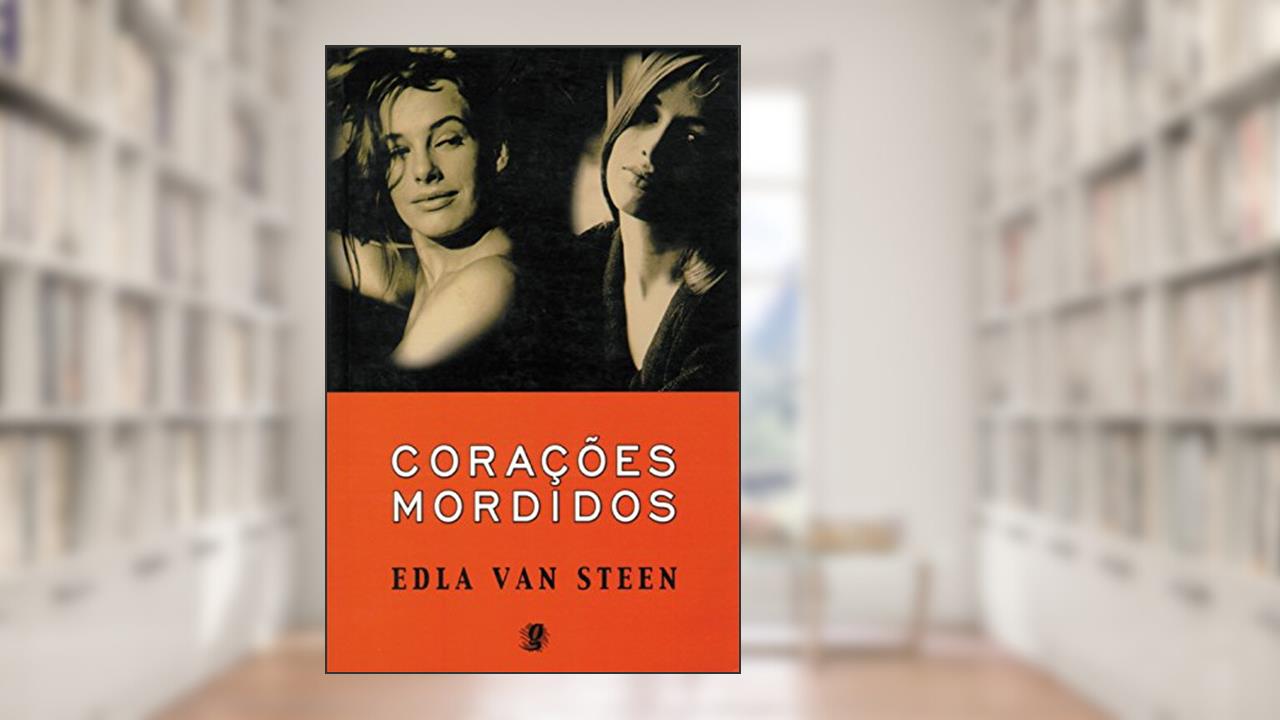 Capa de Corações mordidos, do autor Edla Van Steen