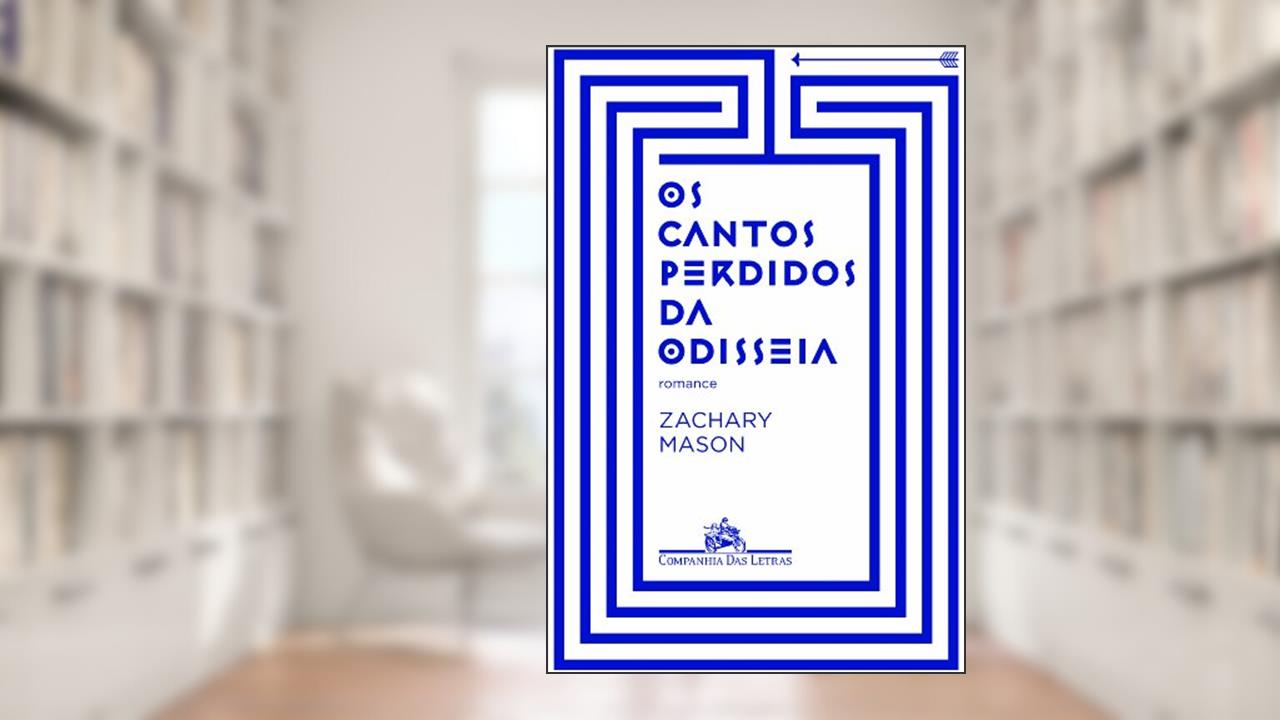 Capa de O Cantos Perdidos da Odisseias, do autor Zachary Mason