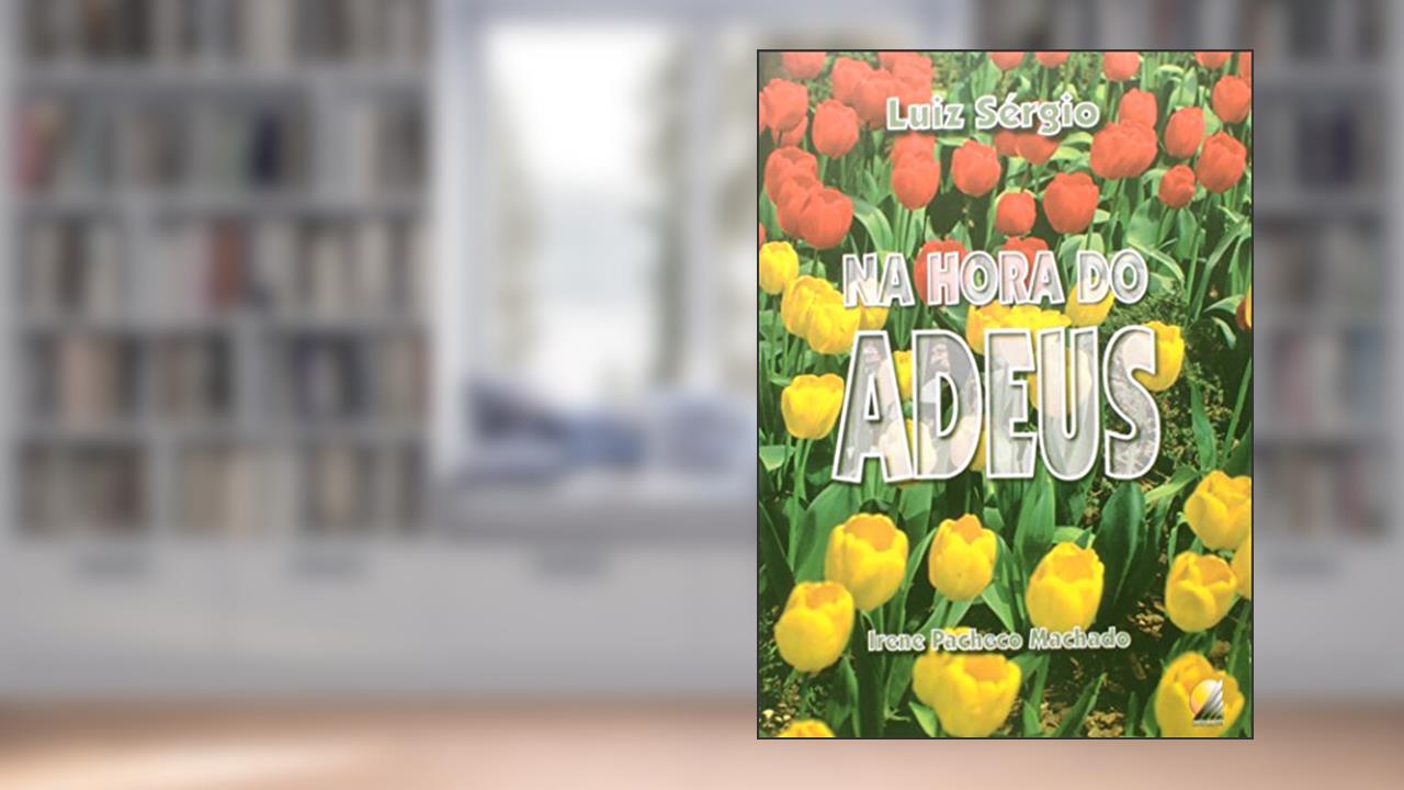 Capa de Na Hora do Adeus, do autor Irene Pacheco Machado