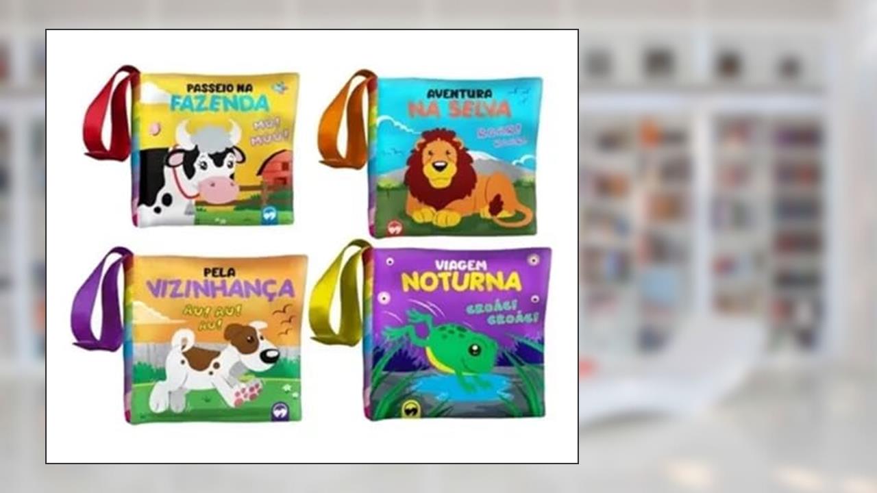 Capa de Colecao bebe feliz - 04 livros, do autor VIVIANE MACHADO