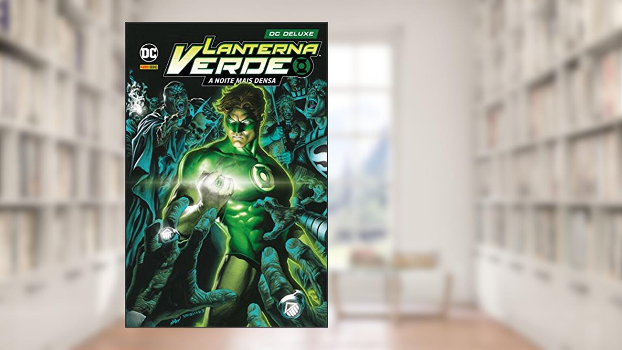 Capa de Lanterna Verde - a Noite Mais Densa, do autor Geoff Johns