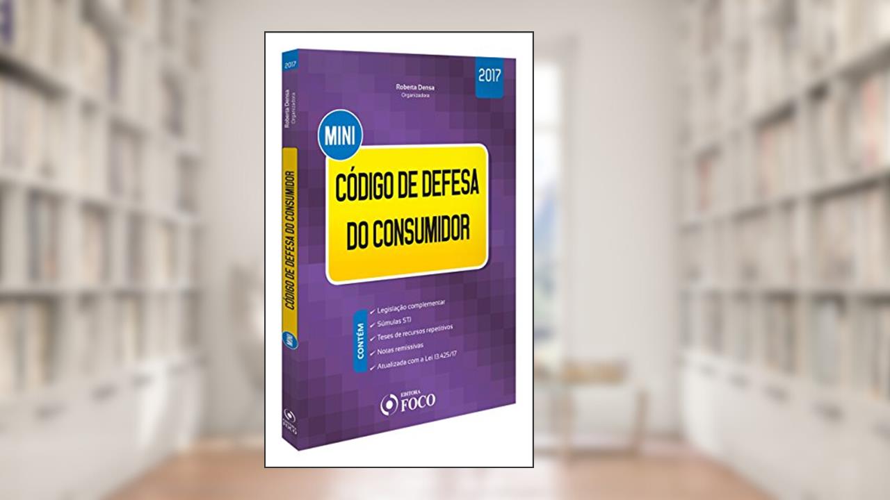 Capa de Mini Código de Defesa do Consumidor, do autor Roberta Densa
