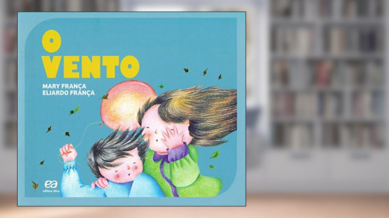 Capa de O vento, do autor Mary França