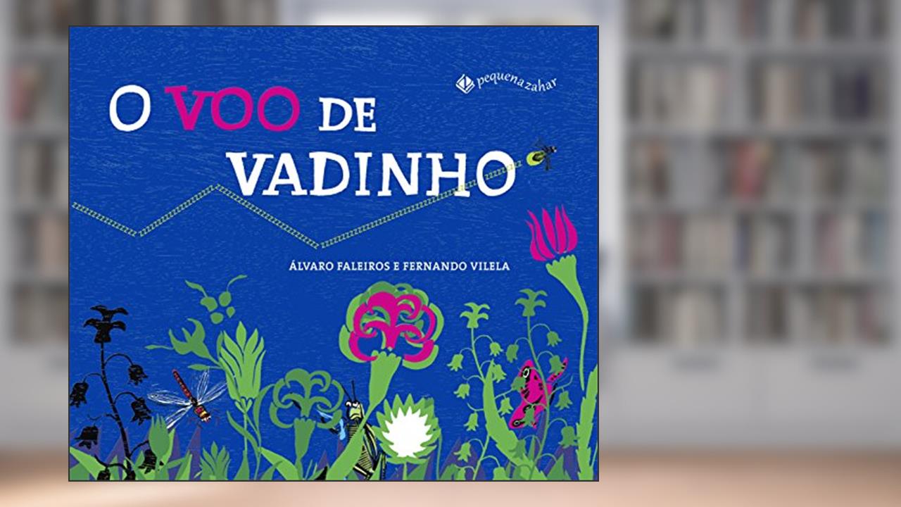 Capa de O voo de Vadinho, do autor Álvaro Faleiros; Fernando Vilela