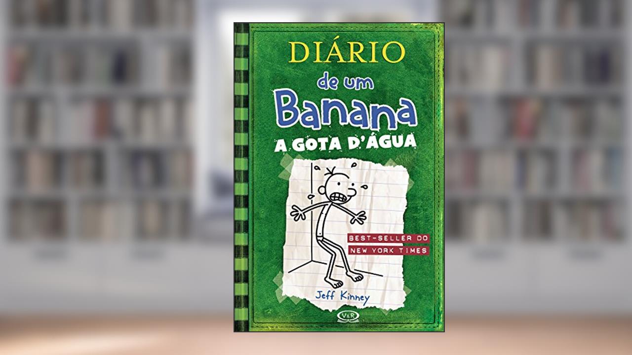 Capa de Diário de um Banana 3: A gota d'água, do autor Jeff Kinney