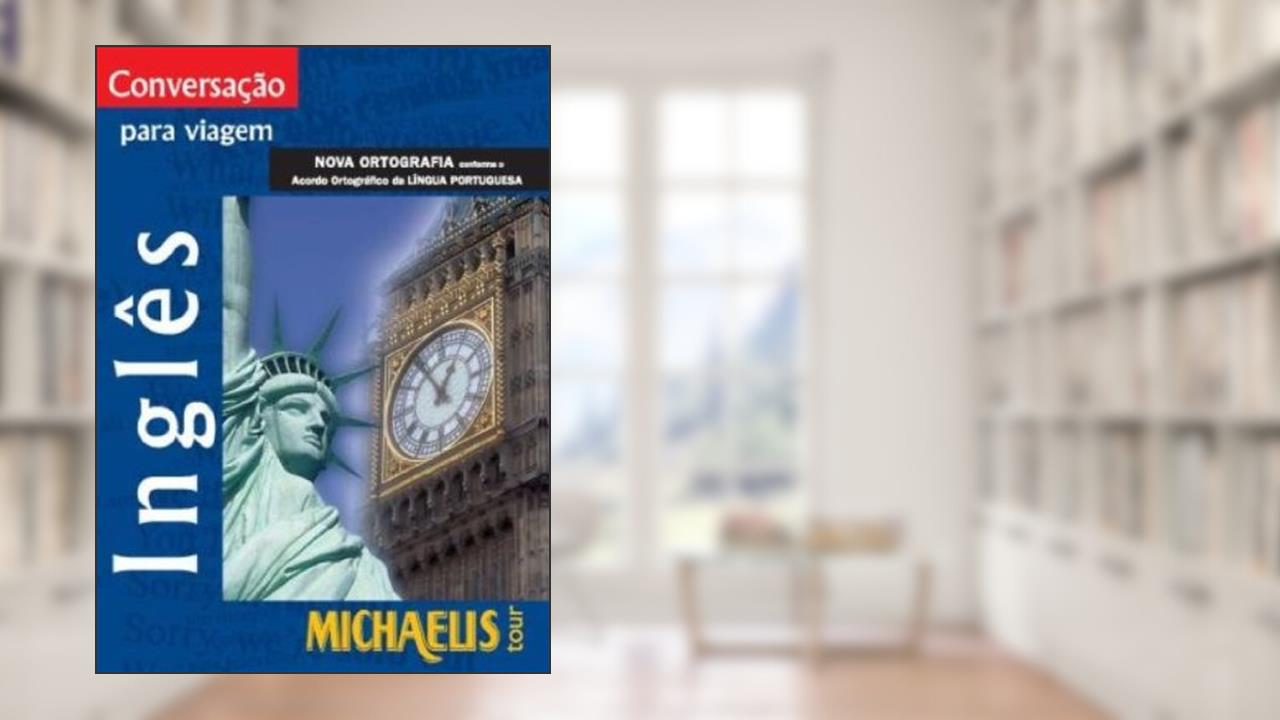Capa de Michaelis tour inglês, do autor Antonio C. Vilela