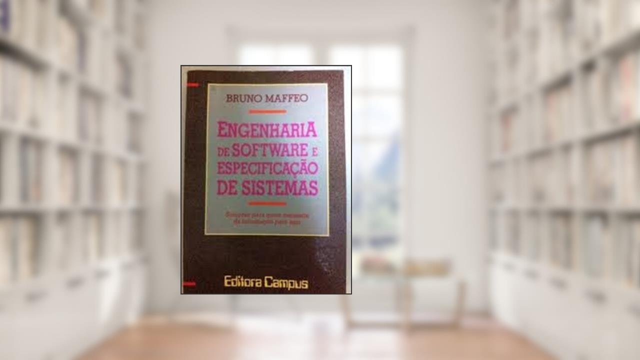 Capa de Engenharia De Software E Especificaçao De Sistemas, do autor Maffeo Bruno