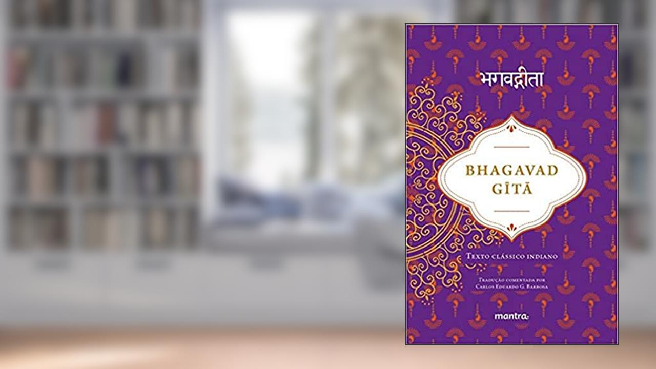 Capa de Bhagavad Gita: Texto Clássico Indiano, do autor K???a Dvaipayana Vyasa