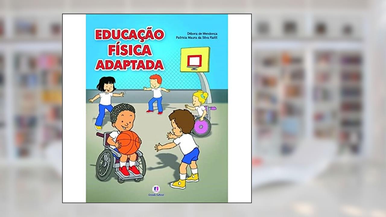 Capa de Educação Física adaptada, do autor Debora de Mendonça
