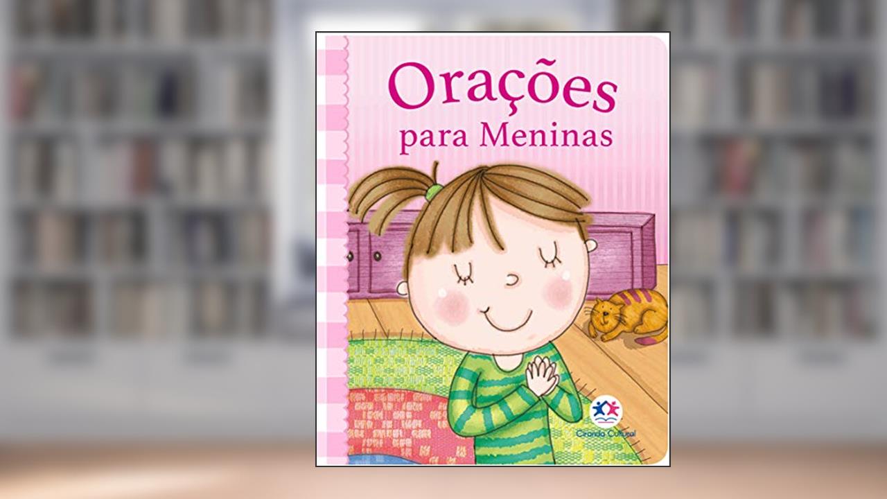 Capa de Orações para meninas, do autor Ciranda Cultural