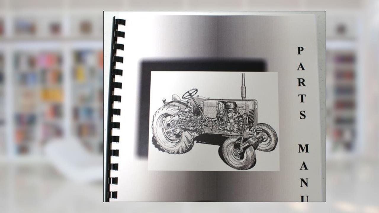 Capa de Ford 2110 G&D 3 Cyl (65-75) Parts Manual, do autor Ford Manuals