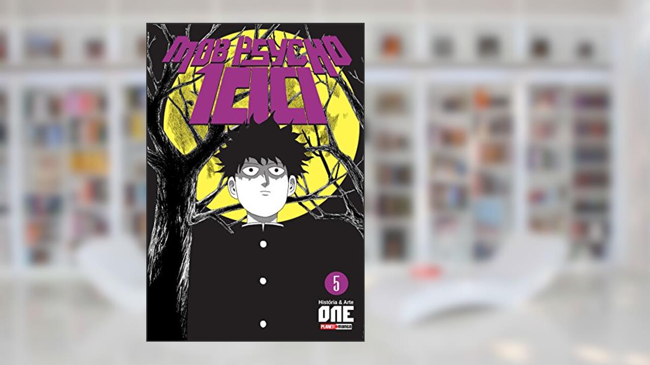 Capa de Mob Psycho 100 - Volume 5, do autor One