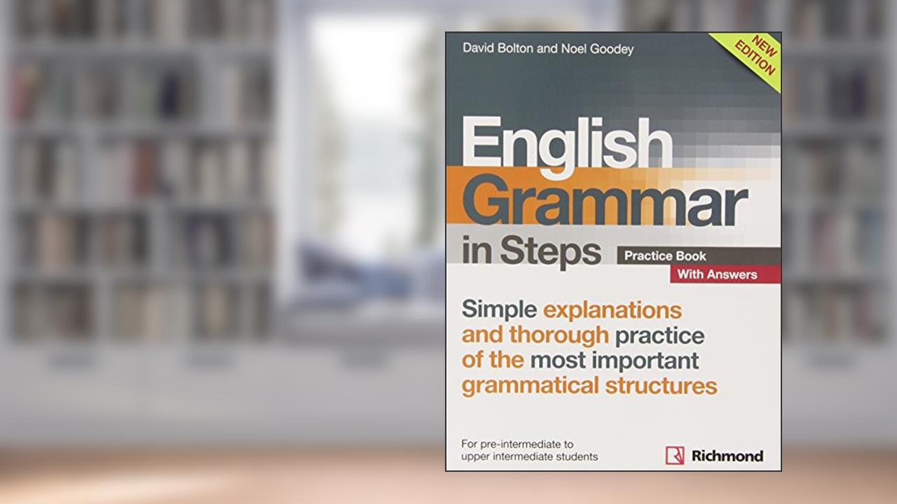 Capa de New English Gram in Steps. Practice Book With Answers, do autor David Bolton; Noel Goodey