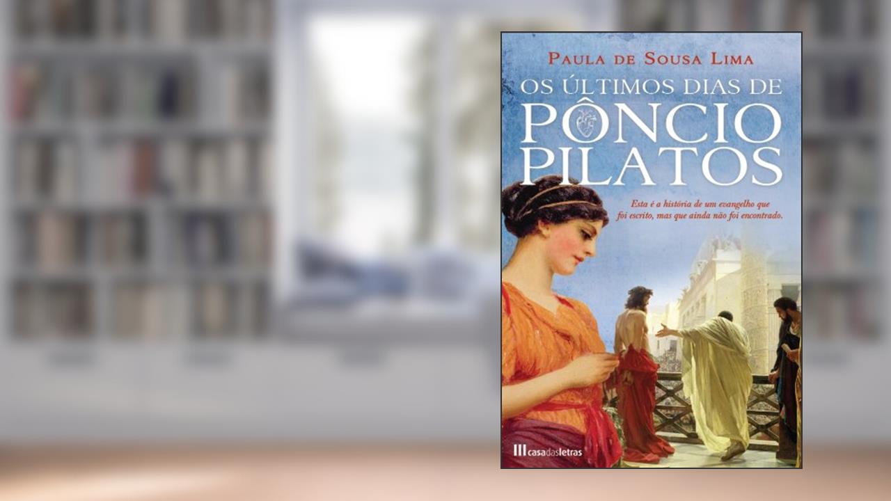 Capa de Os Últimos Dias de Pôncio Pilatos, do autor Paula de Sousa Lima