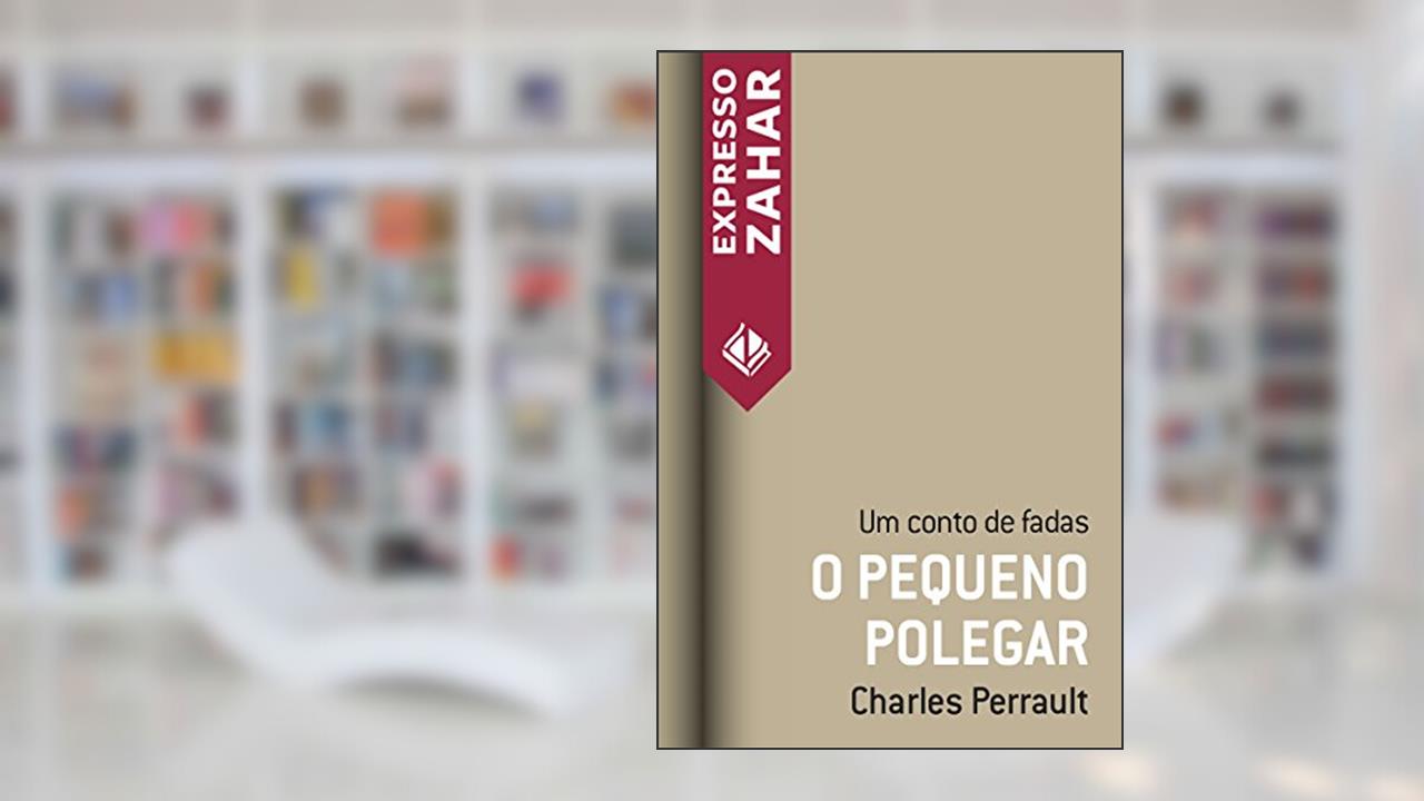 Capa de O pequeno polegar: Um conto de fadas, do autor Charles Perrault