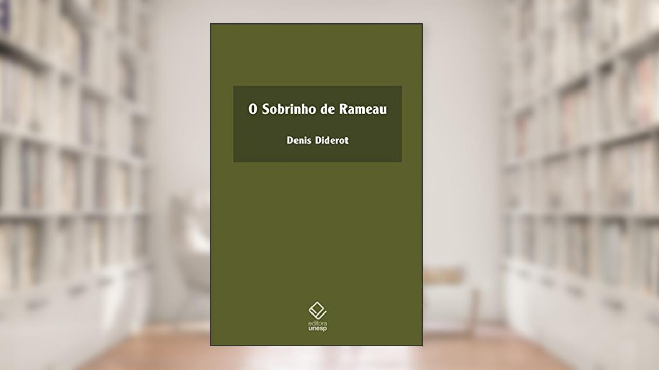 Capa de O sobrinho de Rameau, do autor Denis Diderot