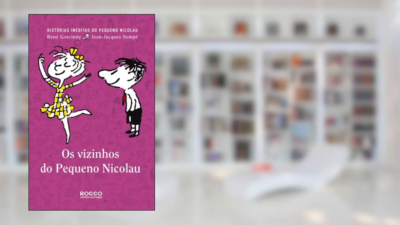 Capa de Os vizinhos do Pequeno Nicolau, do autor Rene Goscinny
