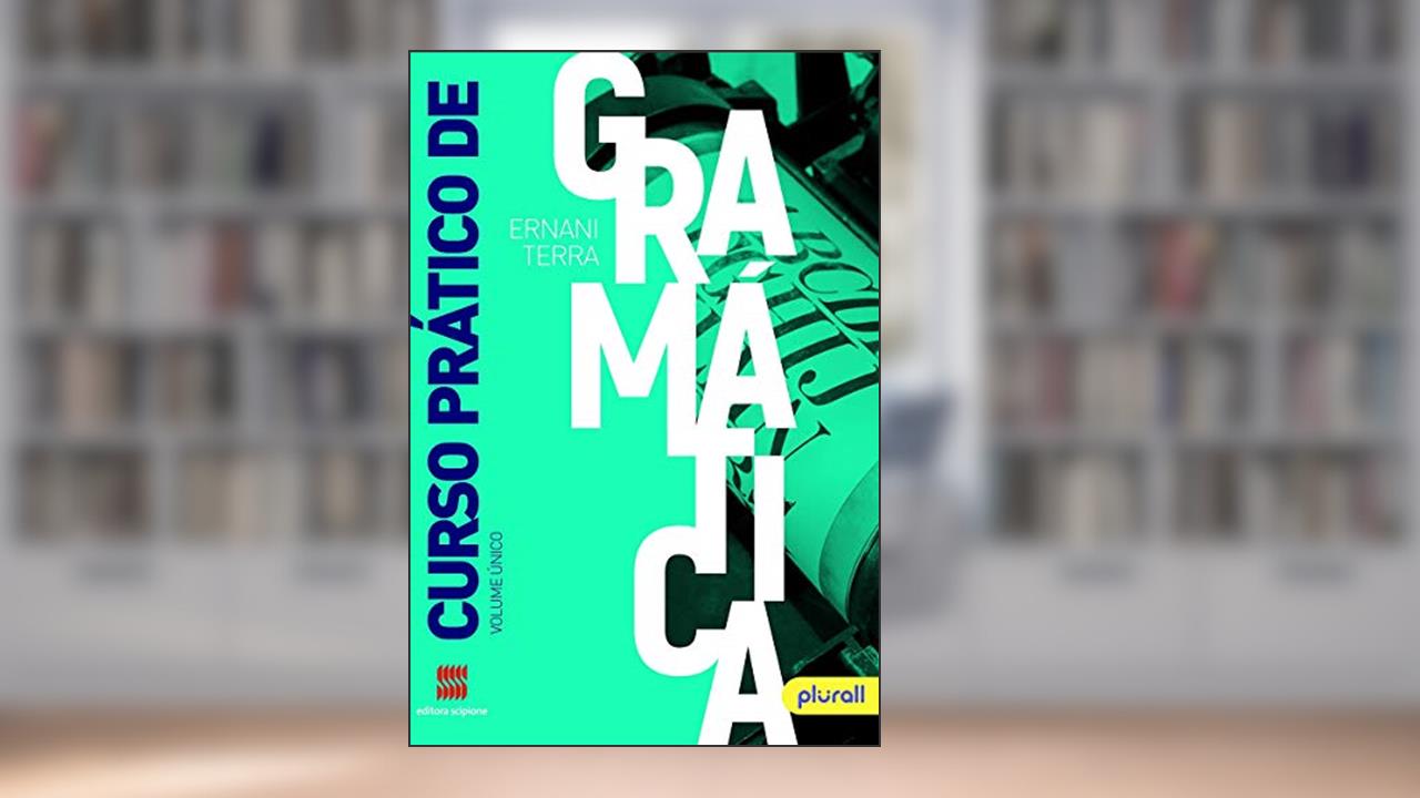 Capa de Curso prátido de gramática, do autor Ernani Terra