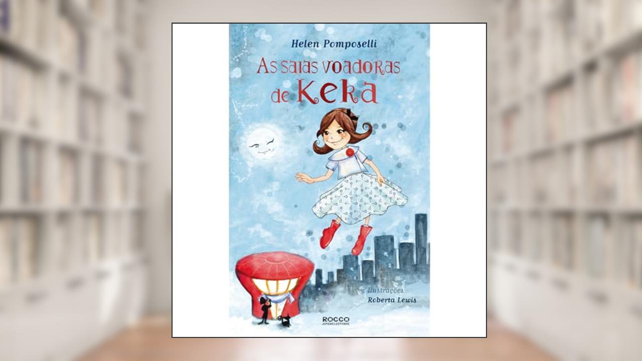 Capa de As saias voadoras de Keka: 2, do autor Helen Pomposelli
